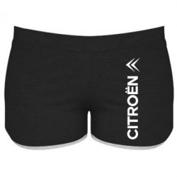Женские шорты Citroen Vert - PrintSalon