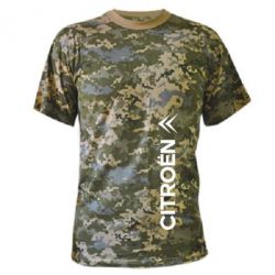 Камуфляжная футболка Citroen Vert - PrintSalon
