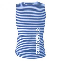 Майка-тельняшка Citroen Vert - PrintSalon