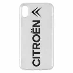 Чехол для iPhone X/Xs Citroen Vert - PrintSalon