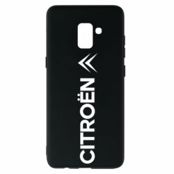 Чехол для Samsung A8+ 2018 Citroen Vert - PrintSalon
