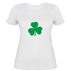 Женская футболка Clover - PrintSalon