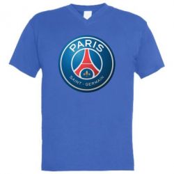 Чоловіча футболка з V-подібним вирізом Club psg - PrintSalon