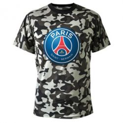 Камуфляжна футболка Club psg - PrintSalon