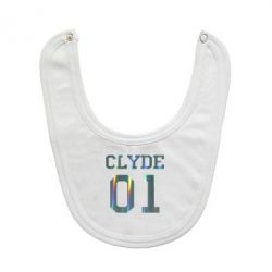 Слюнявчик Clyde 01 голограмма-PrintSalon Слюнявчик Clyde 01 голограмма