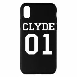 Чехол для iPhone X/Xs Clyde 01 - PrintSalon