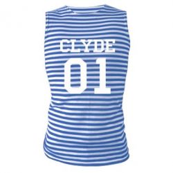 Майка-тельняшка Clyde 01 - PrintSalon