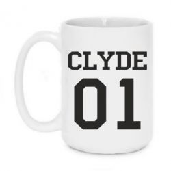 Чашка 420ml Clyde 01 - PrintSalon
