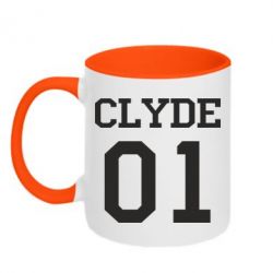 Чашка двухцветная 320ml Clyde 01 - PrintSalon