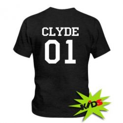 Детская футболка Clyde 01 - PrintSalon