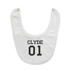 Слюнявчик  Clyde 01 - PrintSalon