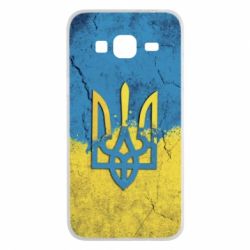 Чехол для Samsung J3 2016 Coat of Arms Ukraine - PrintSalon