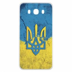 Чехол для Samsung J7 2016 Coat of Arms Ukraine - PrintSalon
