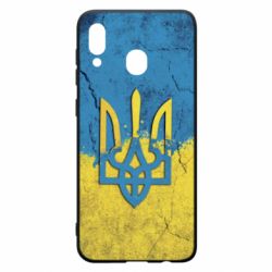 Чехол для Samsung A20 Coat of Arms Ukraine - PrintSalon