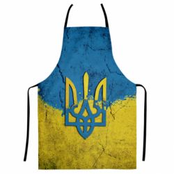 Фартук с 3D принтом Coat of Arms Ukraine - PrintSalon