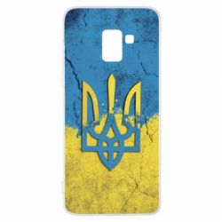 Чехол для Samsung A8+ 2018 Coat of Arms Ukraine
