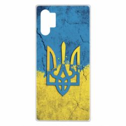 Чехол для Samsung Note 10 Plus Coat of Arms Ukraine - PrintSalon