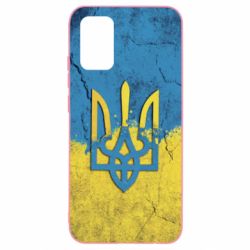 Чехол для Samsung A02s/M02s Coat of Arms Ukraine - PrintSalon