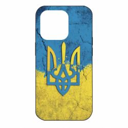Чохол для iPhone 14 Pro Coat of Arms Ukraine