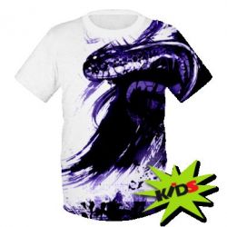 Дитяча 3D футболка Cobra - PrintSalon