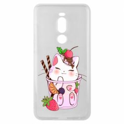 Чохол для Meizu Note 8 Cocktail cat - PrintSalon
