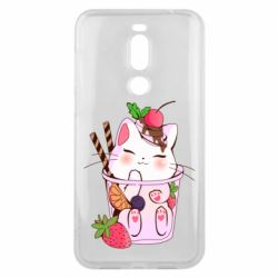 Чехол для Meizu X8 Cocktail cat