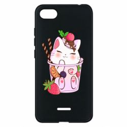 Чохол для Xiaomi Redmi 6A Cocktail cat - PrintSalon