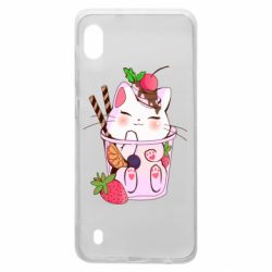 Чохол для Samsung A10 Cocktail cat - PrintSalon