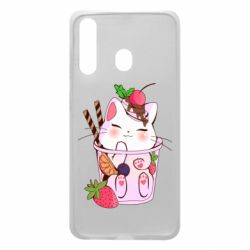 Чохол для Samsung A60 Cocktail cat - PrintSalon