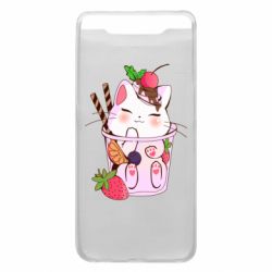 Чохол для Samsung A80 Cocktail cat - PrintSalon