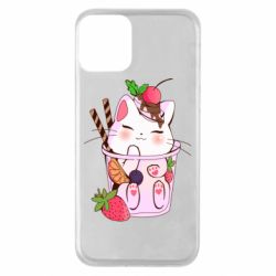 Чохол для iPhone 11 Cocktail cat - PrintSalon