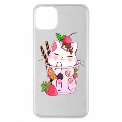 Чохол для iPhone 11 Pro Max Cocktail cat - PrintSalon