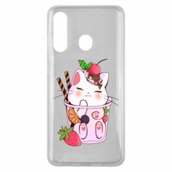 Чохол для Samsung M40 Cocktail cat - PrintSalon