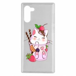 Чохол для Samsung Note 10 Cocktail cat - PrintSalon