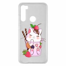 Чохол для Xiaomi Redmi Note 8 Cocktail cat - PrintSalon