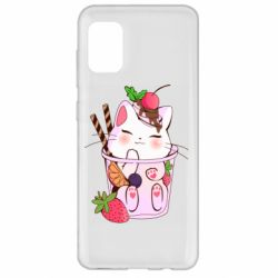 Чохол для Samsung A31 Cocktail cat - PrintSalon