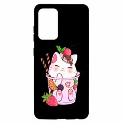 Чохол для Samsung A52 5G Cocktail cat - PrintSalon