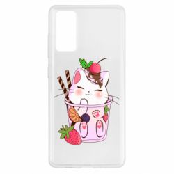 Чохол для Samsung S20 FE Cocktail cat - PrintSalon