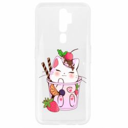 Чохол для Oppo A5/A9 2020 Cocktail cat - PrintSalon