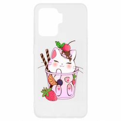 Чехол для Oppo Reno 5 Lite Cocktail cat