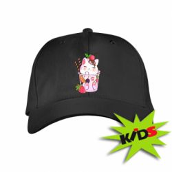 Дитяча кепка Cocktail cat - PrintSalon