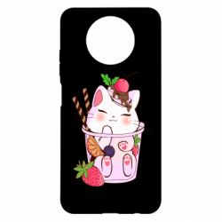 Чохол для Xiaomi Redmi Note 9 5G/Redmi Note 9T Cocktail cat