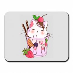 Килимок для миші Cocktail cat - PrintSalon