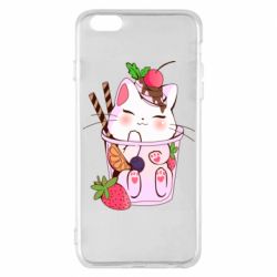 Чохол для iPhone 6 Plus/6S Plus Cocktail cat - PrintSalon