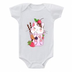 Дитячий бодік Cocktail cat - PrintSalon