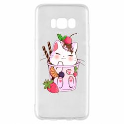 Чохол для Samsung S8 Cocktail cat - PrintSalon