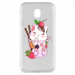 Чохол для Samsung J3 2017 Cocktail cat - PrintSalon
