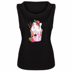 Майка жіноча Cocktail cat - PrintSalon