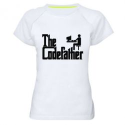 Женская футболка для спорта Codefather - PrintSalon