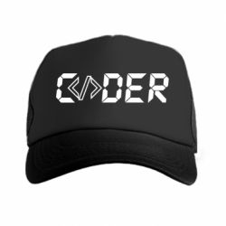 Кепка-тракер Coder - PrintSalon